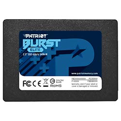 HD SSD Patriot 240GB Burst Elite 2.5" SATA 3 - PBE240GS25SSDR