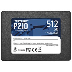 HD SSD Patriot 512GB P210 2.5" SATA 3 - P210S512G25