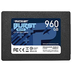 HD SSD Patriot 960GB Burst Elite 2.5" SATA 3 - PBE960GS25SSDR