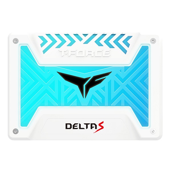 SSD 250GB T-Force DeltaS SATA3 2.5" - T253TR250G3C412 - RGB Branco