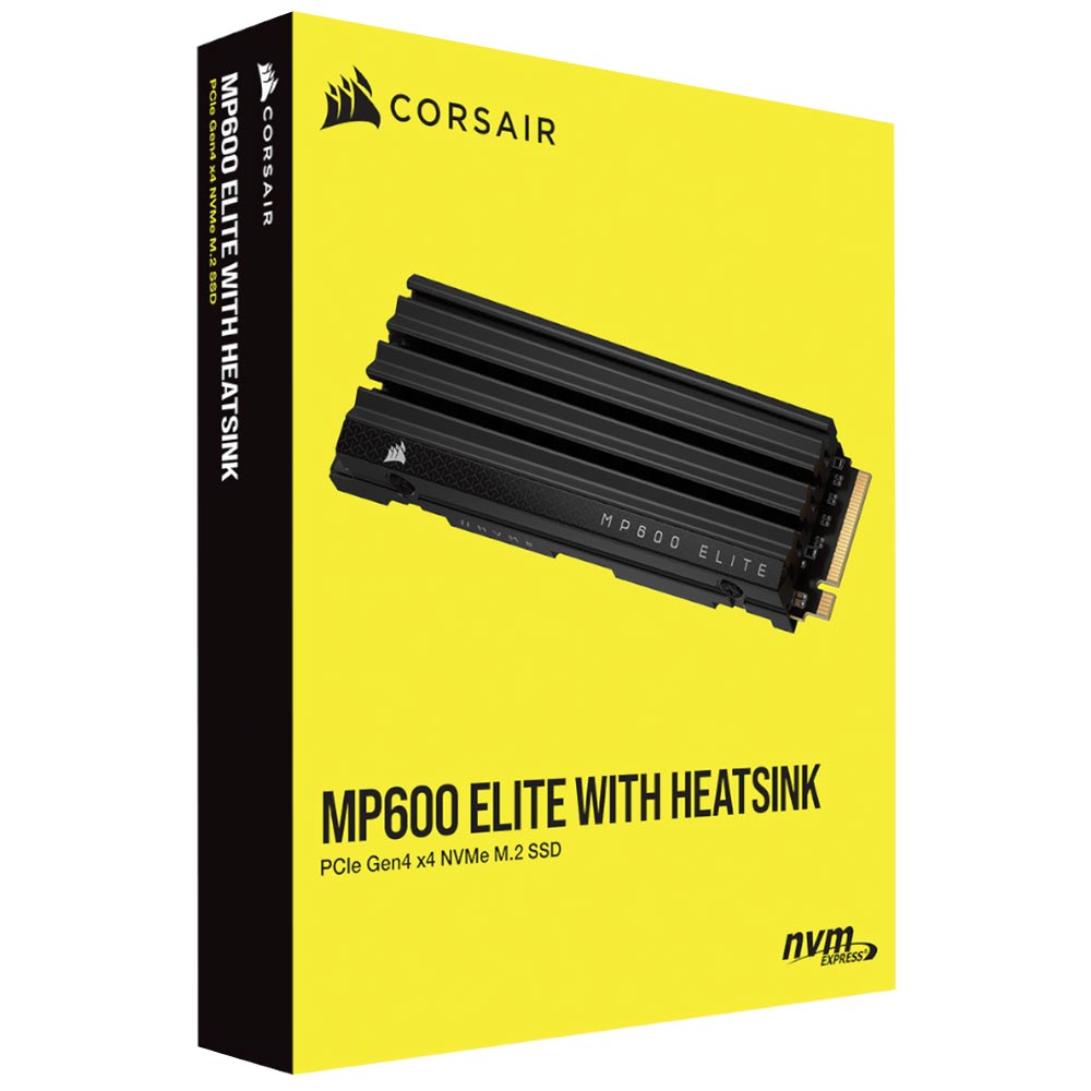 SSD Corsair M.2 2TB MP600 Elite NVMe - CSSD-F2000GBMP600EHS