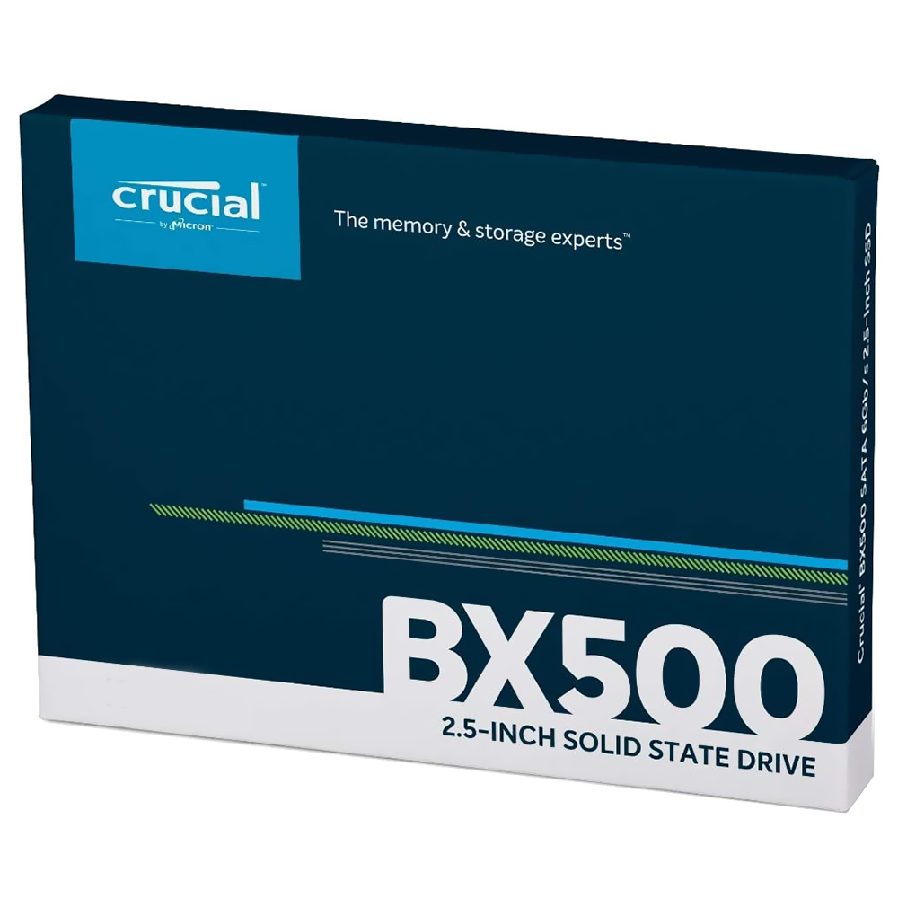 SSD Crucial 240GB BX500 2.5" SATA 3 - CT240BX500SSD1