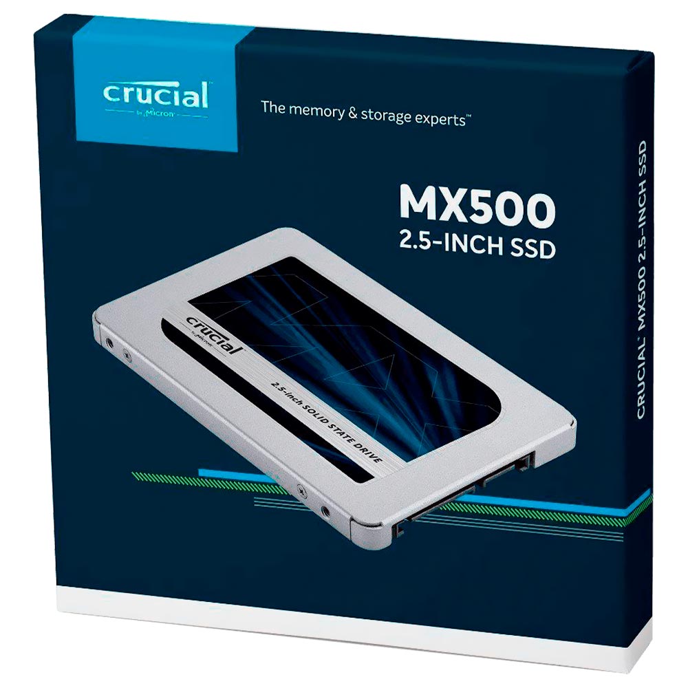 SSD Crucial 500GB MX500 2.5" SATA 3 - CT500MX500SSD1 3D NAND