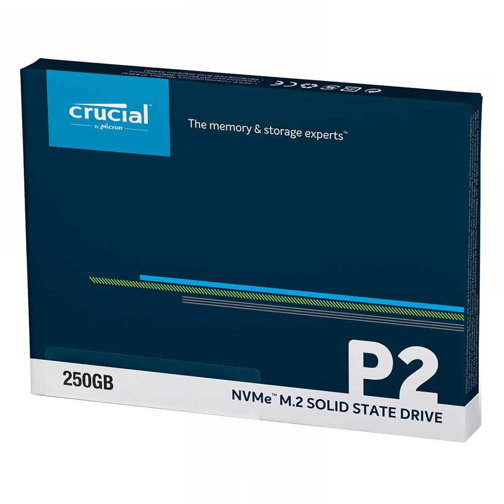SSD Crucial M.2 250GB P2 NVMe - CT250P2SSD8