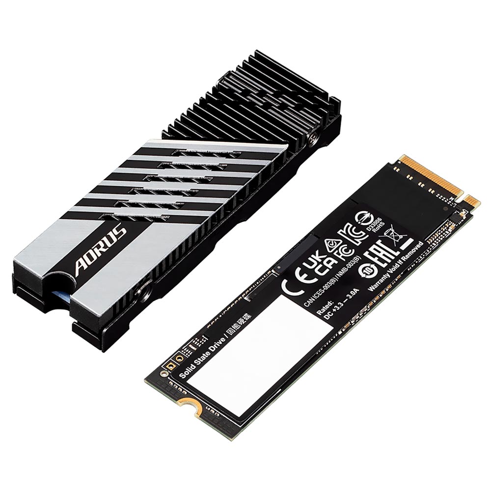 SSD Gigabyte M.2 1TB Aorus 7300 NVMe - AG4731TB G10