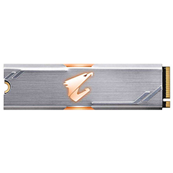 SSD Gigabyte M.2 256GB AORUS NVMe RGB - GP-ASM2NE2256GTTDR