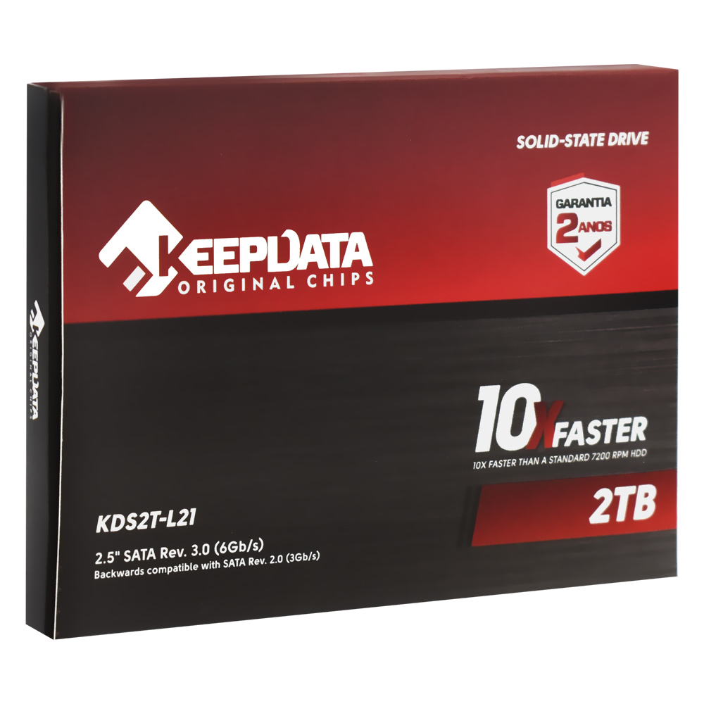 SSD Keepdata 2TB 2.5" SATA 3 - 10X KDS2T-L21