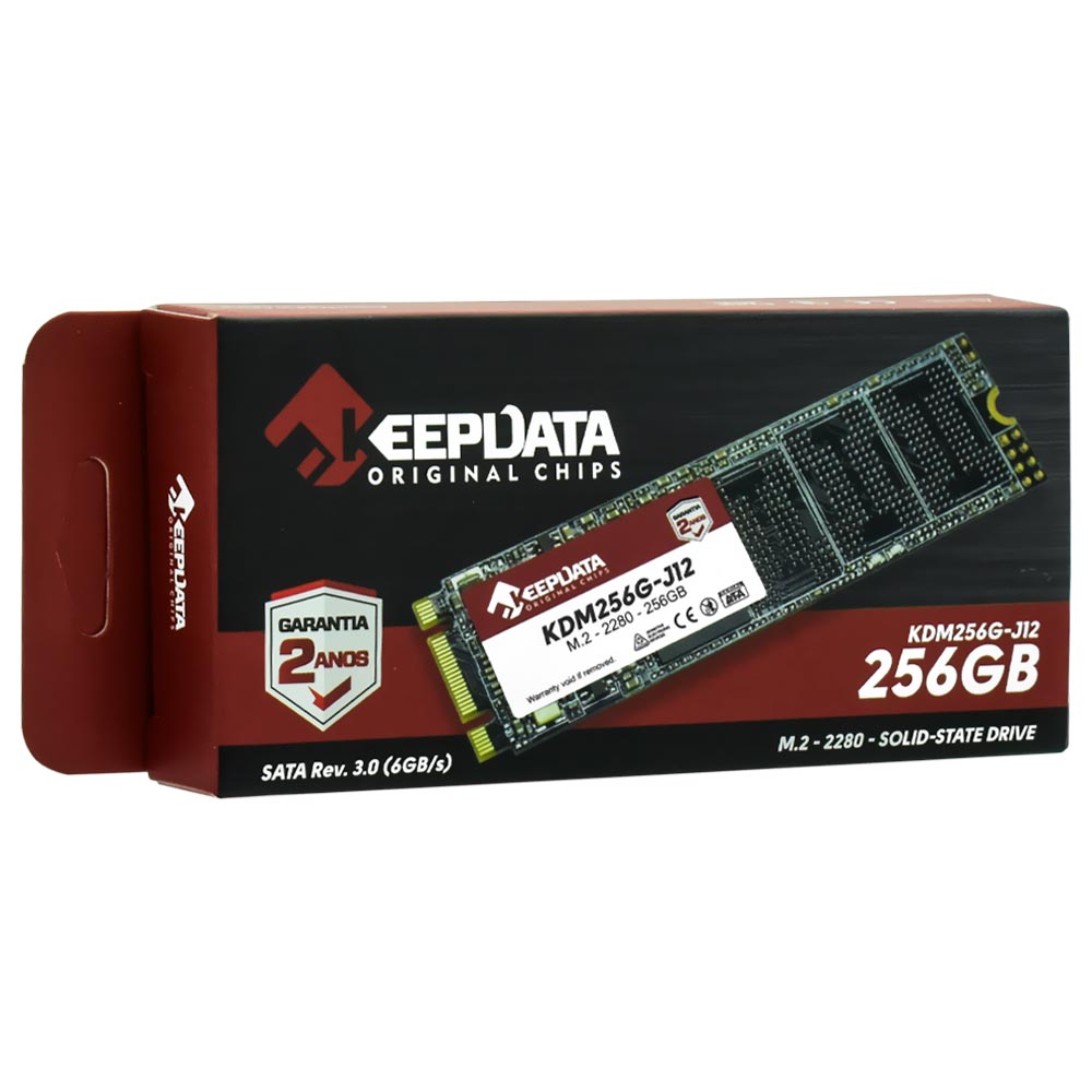 SSD Keepdata M.2 256GB SATA 3 - KDM256G-J12