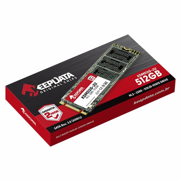 SSD Keepdata M.2 512GB SATA 3 - KDM512G-J12