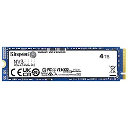 SSD Kingston M.2 4TB NV3 NVMe - SNV3S/4000G