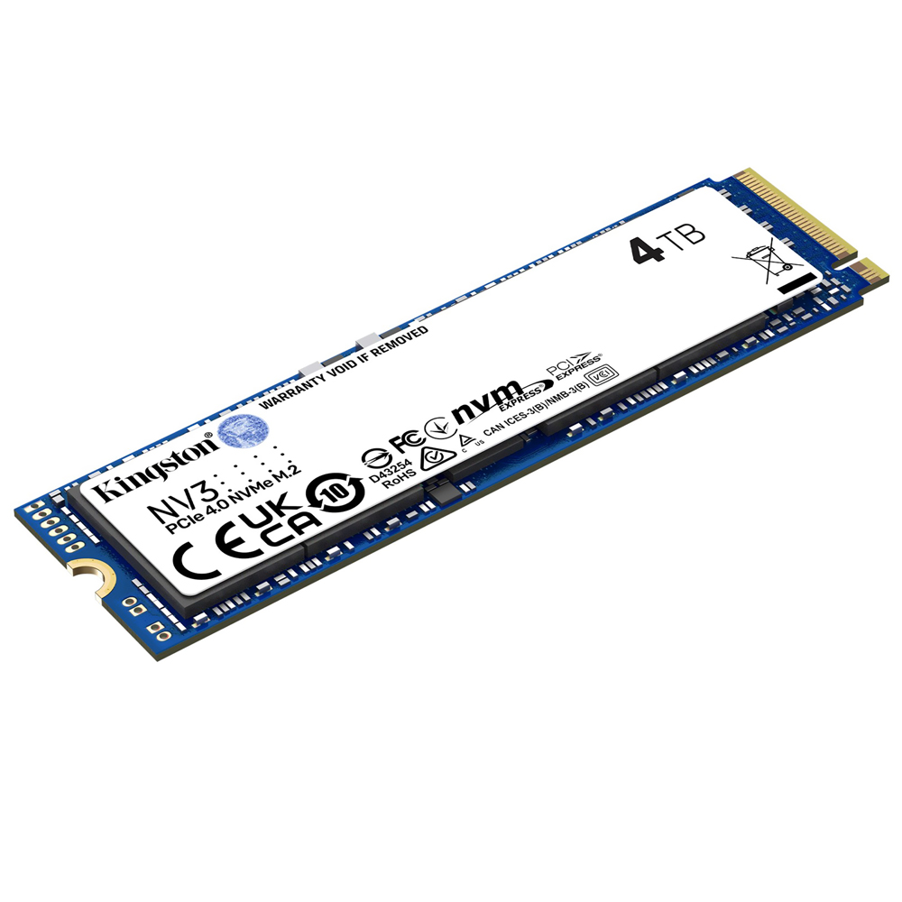 SSD Kingston M.2 4TB NV3 NVMe - SNV3S/4000G