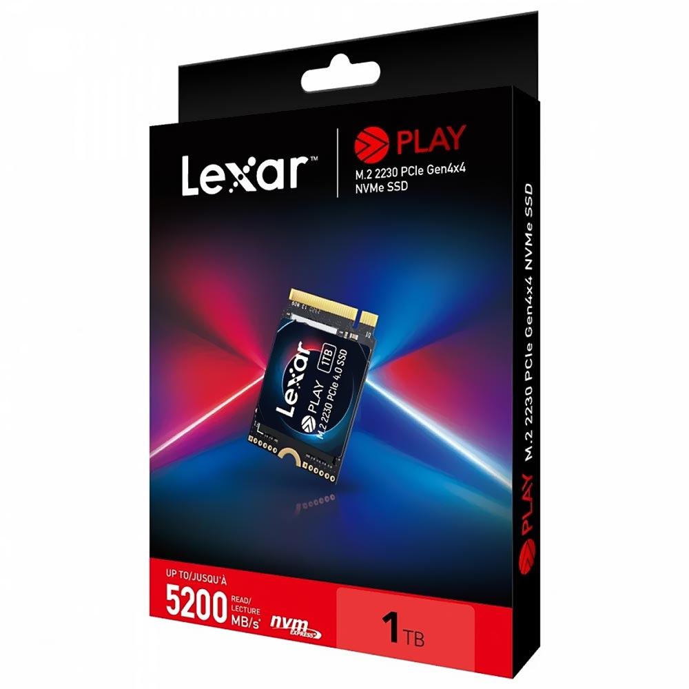 SSD Lexar M.2 2230 1TB Play - LNMPLAY001T-RNNNU