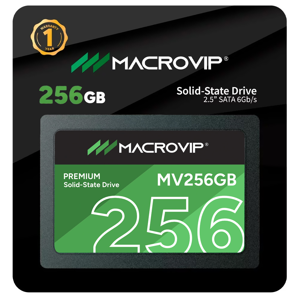 SSD Macrovip 256GB 2.5" SATA 3 - MV256GB