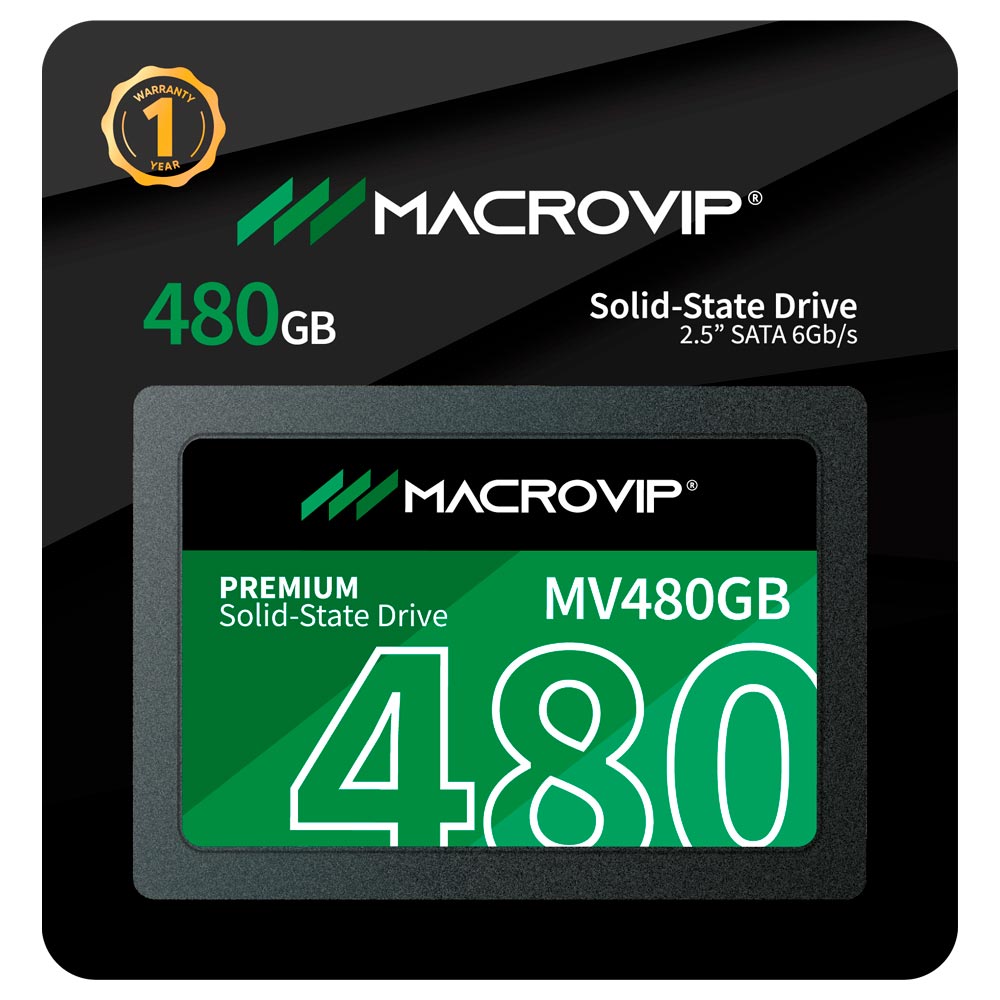 SSD Macrovip 480GB 2.5" SATA 3 - MV480GB