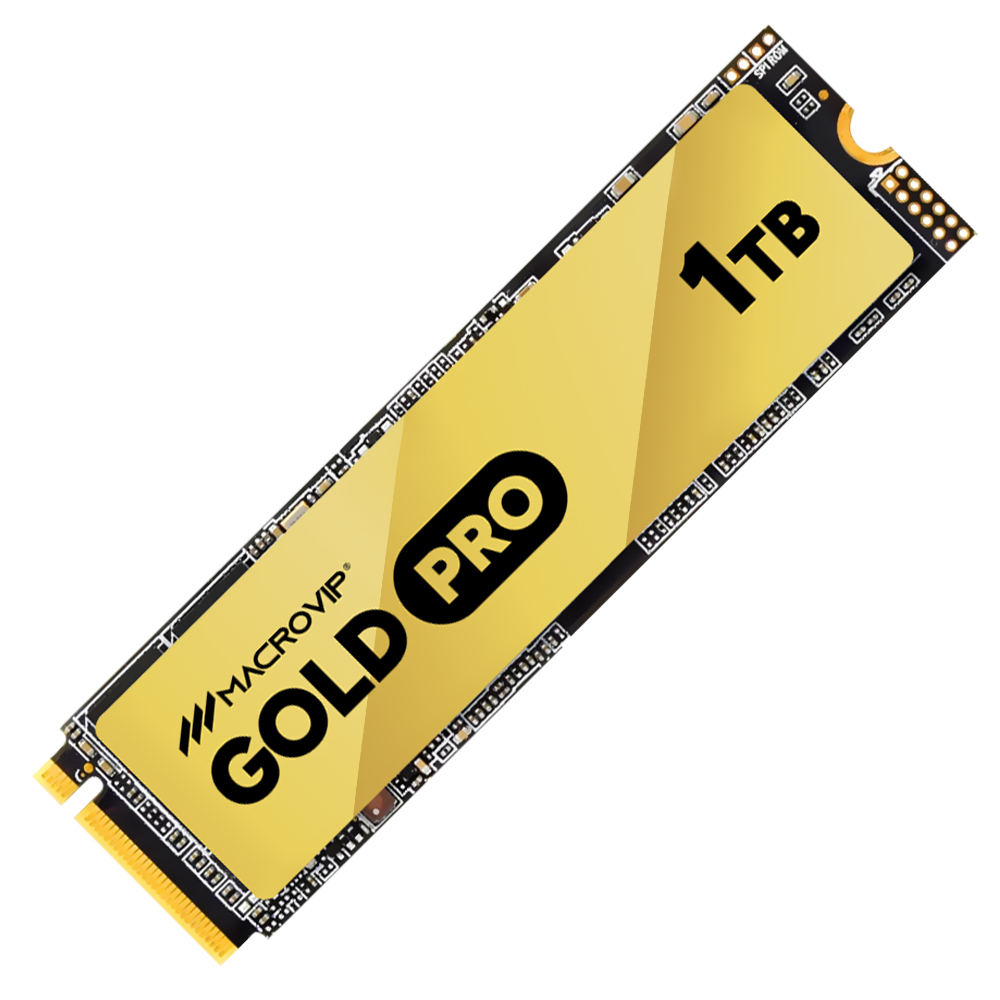 SSD Macrovip M.2 1TB Gold Pro NVMe - MVGLDPRO/1TB