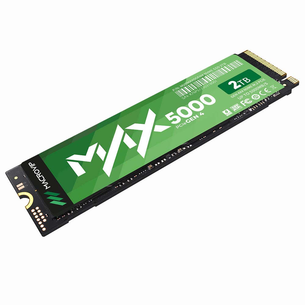 SSD Macrovip M.2 2TB MAX5000 NVMe - MVDMAX5/2TB