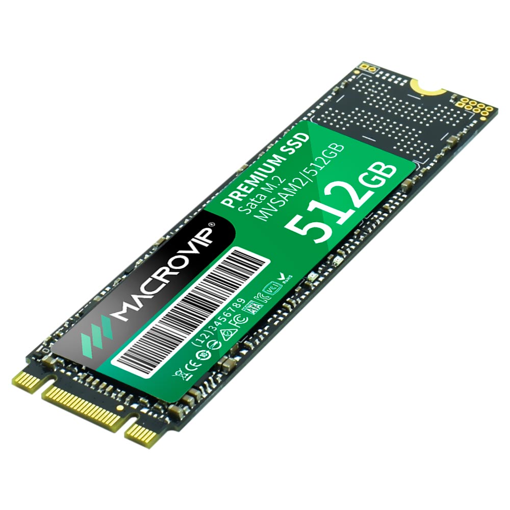 SSD Macrovip M.2 512GB SATA 3 - MVSAM2/512GB