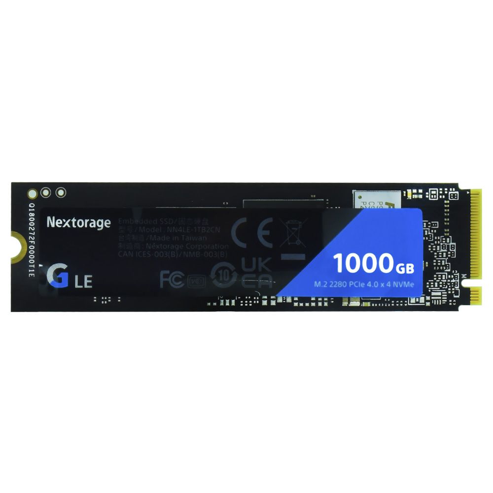 SSD Nextorage M.2 1TB G Series LE NVMe - NN4LE-1TB2CN/GNE