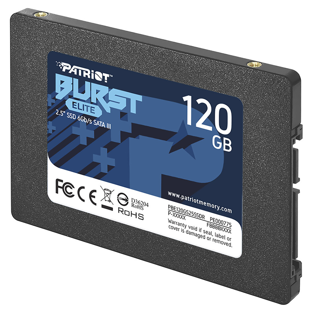 SSD Patriot 120GB Burst Elite 2.5" SATA 3 - PBE120GS25SSDR