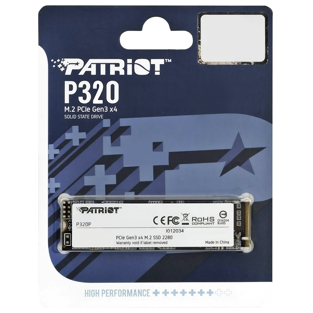 SSD Patriot M.2 1TB P320 NVMe - P320P1TBM28