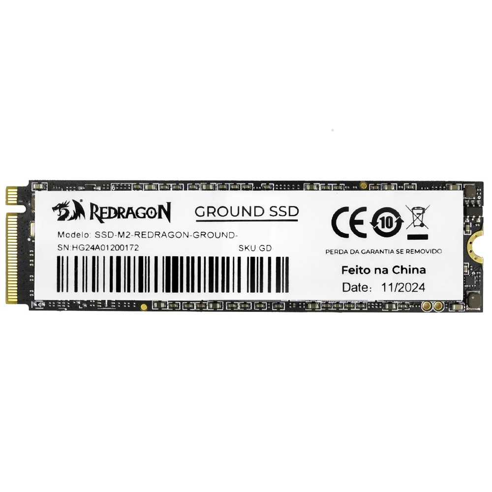 SSD Redragon M.2 256GB Ground NVMe - GD-410