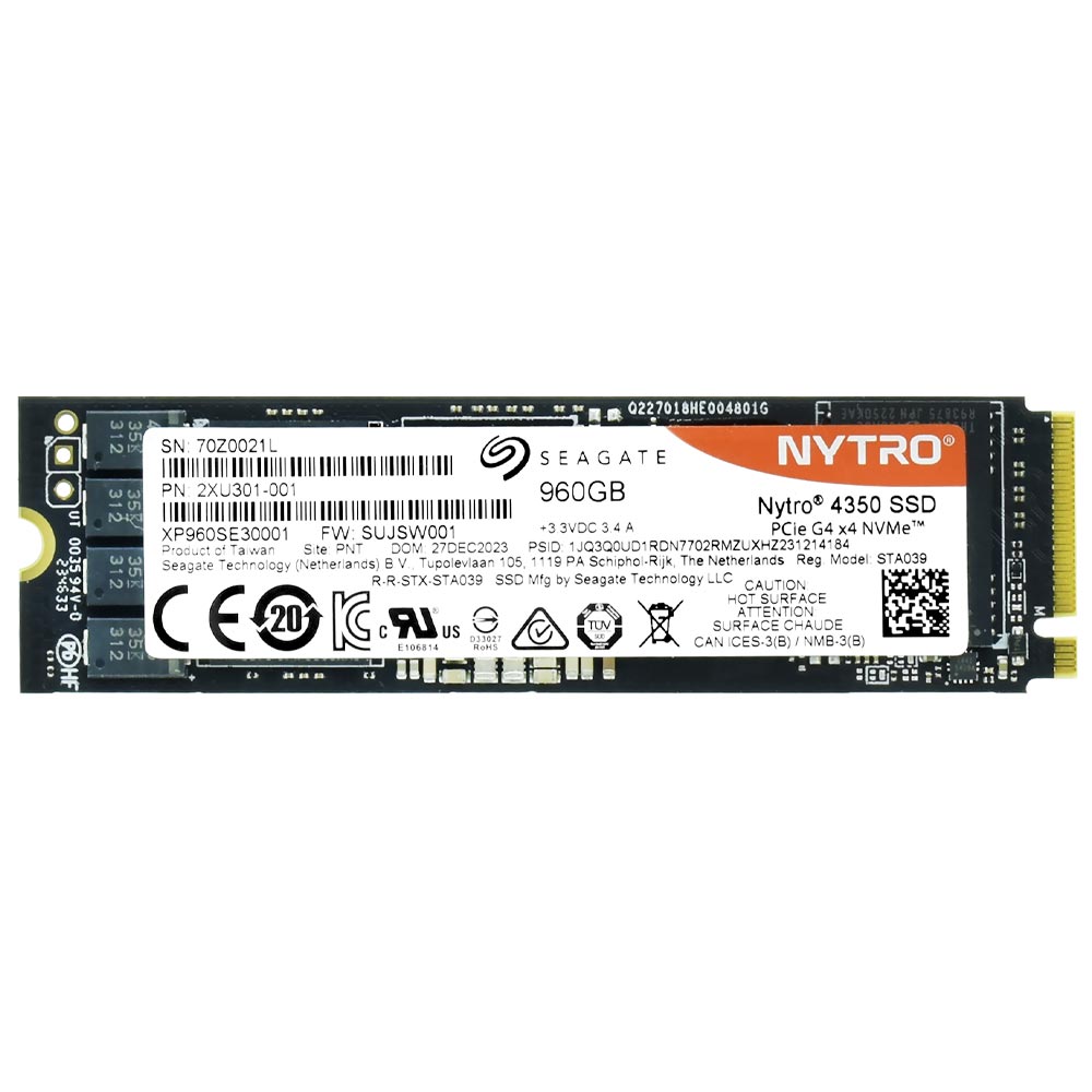 SSD Seagate M.2 960GB Nytro 4350 NVMe - XP960SE30001