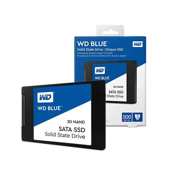 SSD Western Digital 500GB Blue  2.5" SATA 3 - WDS500G2B0A