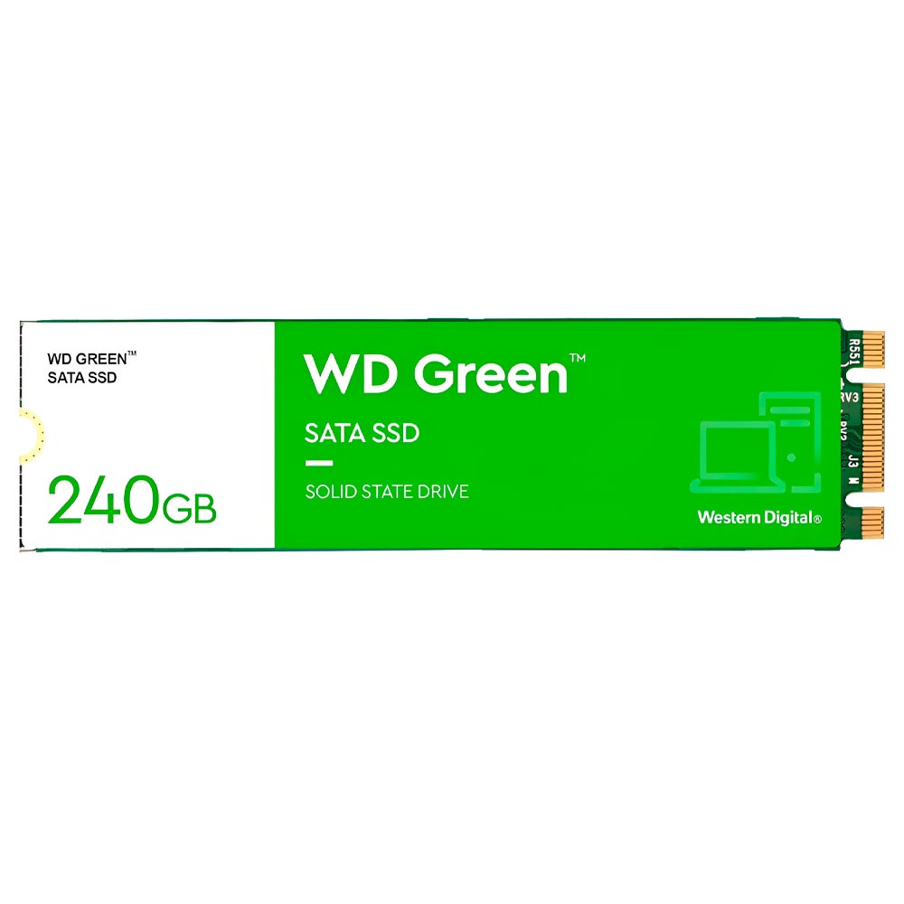 SSD Western Digital M.2 240GB Green SATA 3 - WDS240G3G0B