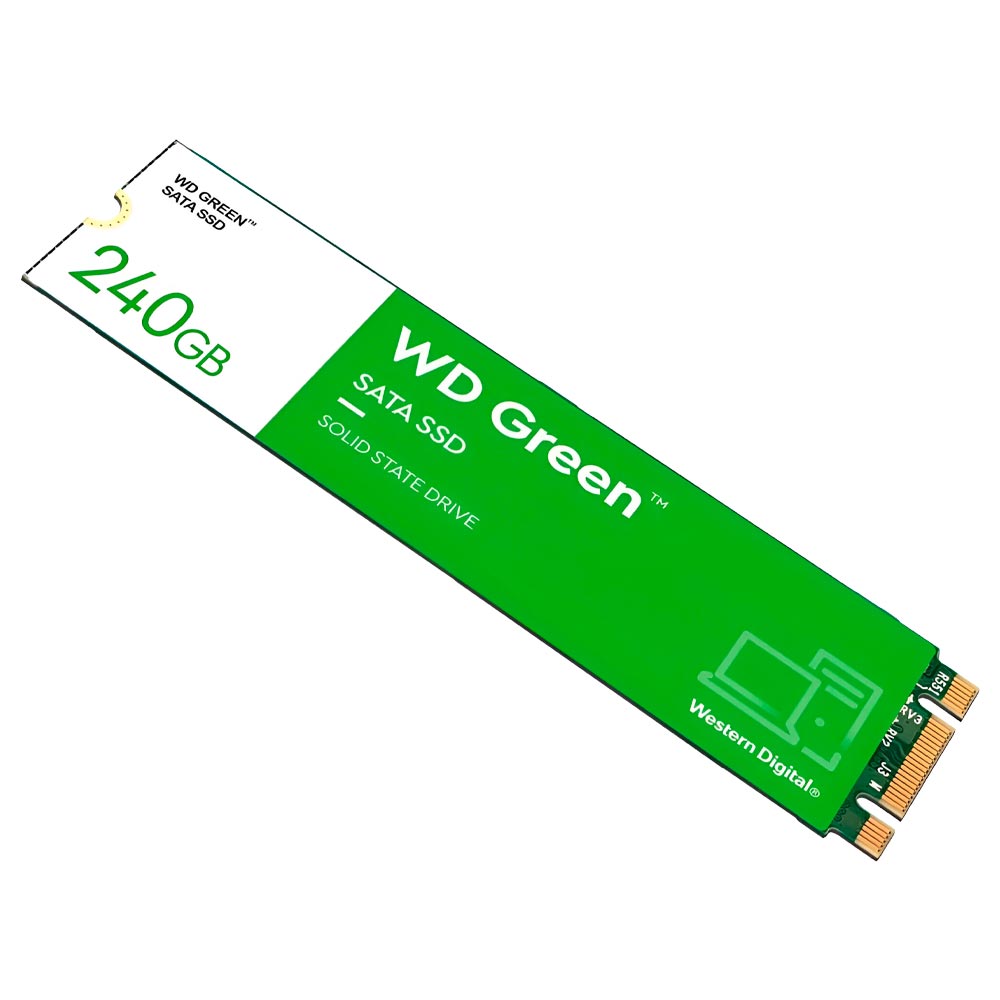 SSD Western Digital M.2 240GB Green SATA 3 - WDS240G3G0B