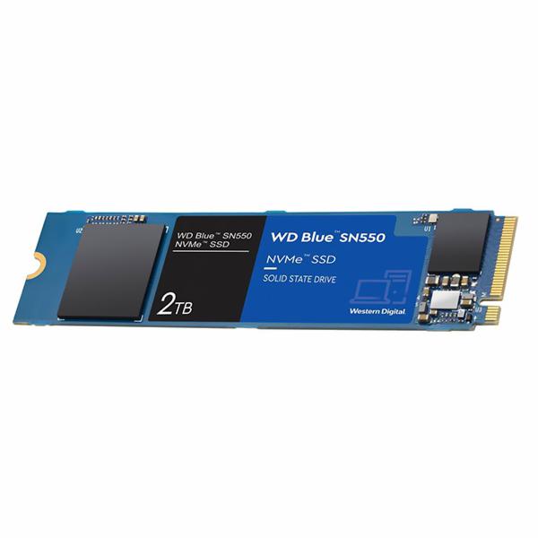 SSD Western Digital M.2 2TB Blue SN550 NVMe - WDS200T2B0C