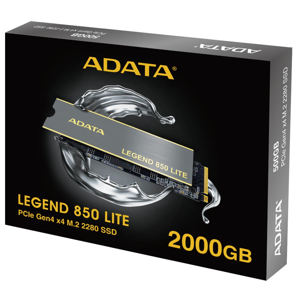 SSD ADATA M.2 2TB Legend 850 Lite NVMe - ALEG-850L-2000GCS