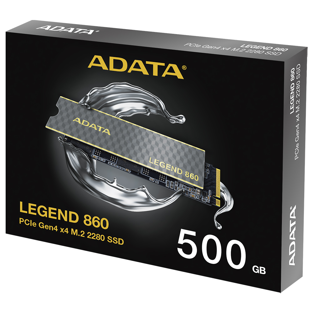 SSD ADATA M.2 500GB Legend 860 NVMe - SLEG-860-500GCS