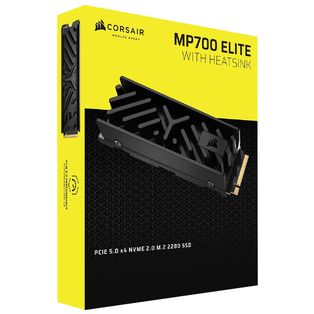 SSD Corsair M.2 2TB MP700 Elite NVMe - CSSD-F2000GBMP700EHS
