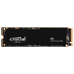 SSD Crucial M.2 1TB P3 NVMe - CT1000P3SSD8