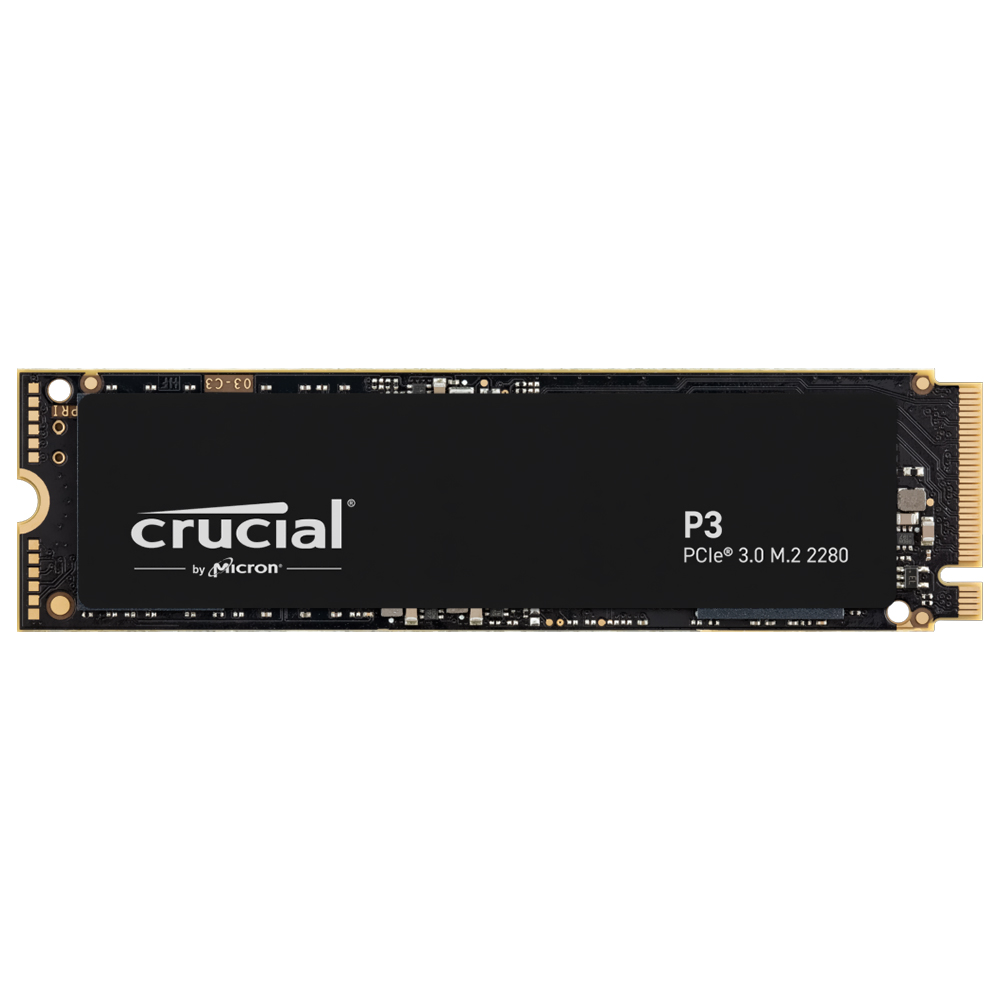 SSD Crucial M.2 1TB P3 NVMe - CT1000P3SSD8