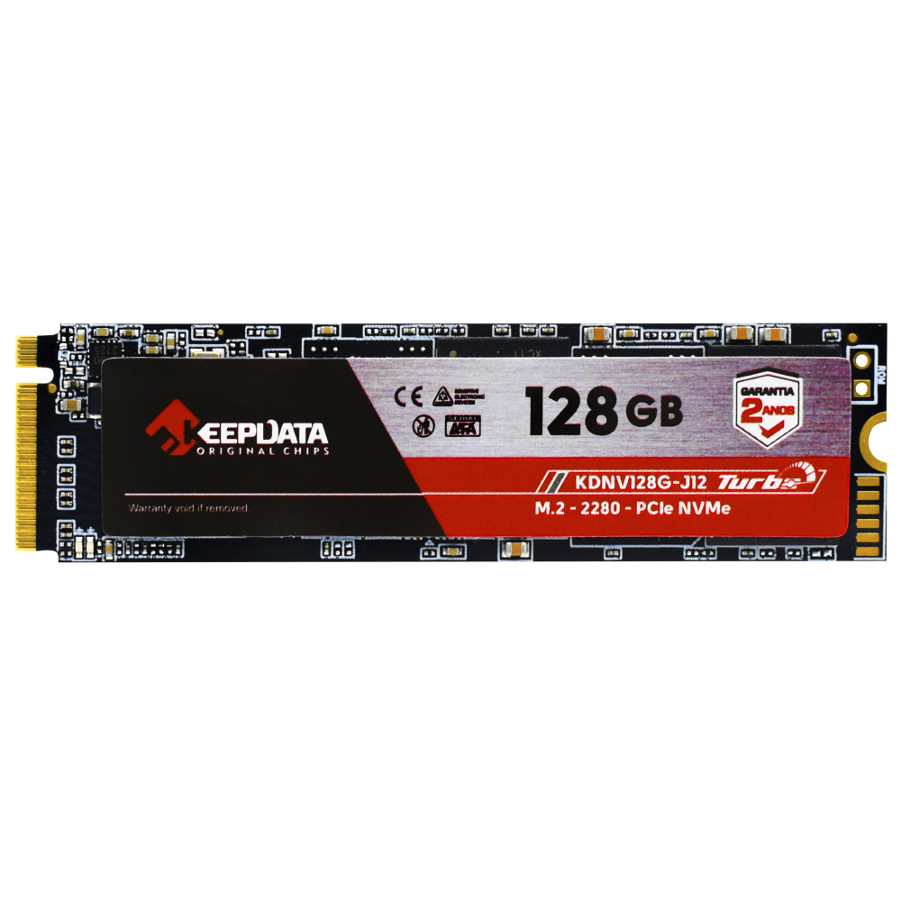 SSD Keepdata M.2 128GB NVMe - KDNV128G-J12