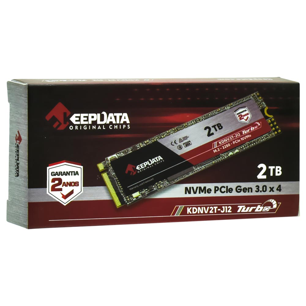 SSD Keepdata M.2 2TB NVMe - KDNV2T-J12