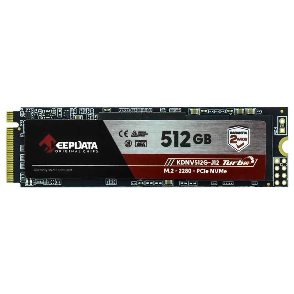 SSD Keepdata M.2 512GB NVMe - KDNV512G-J12