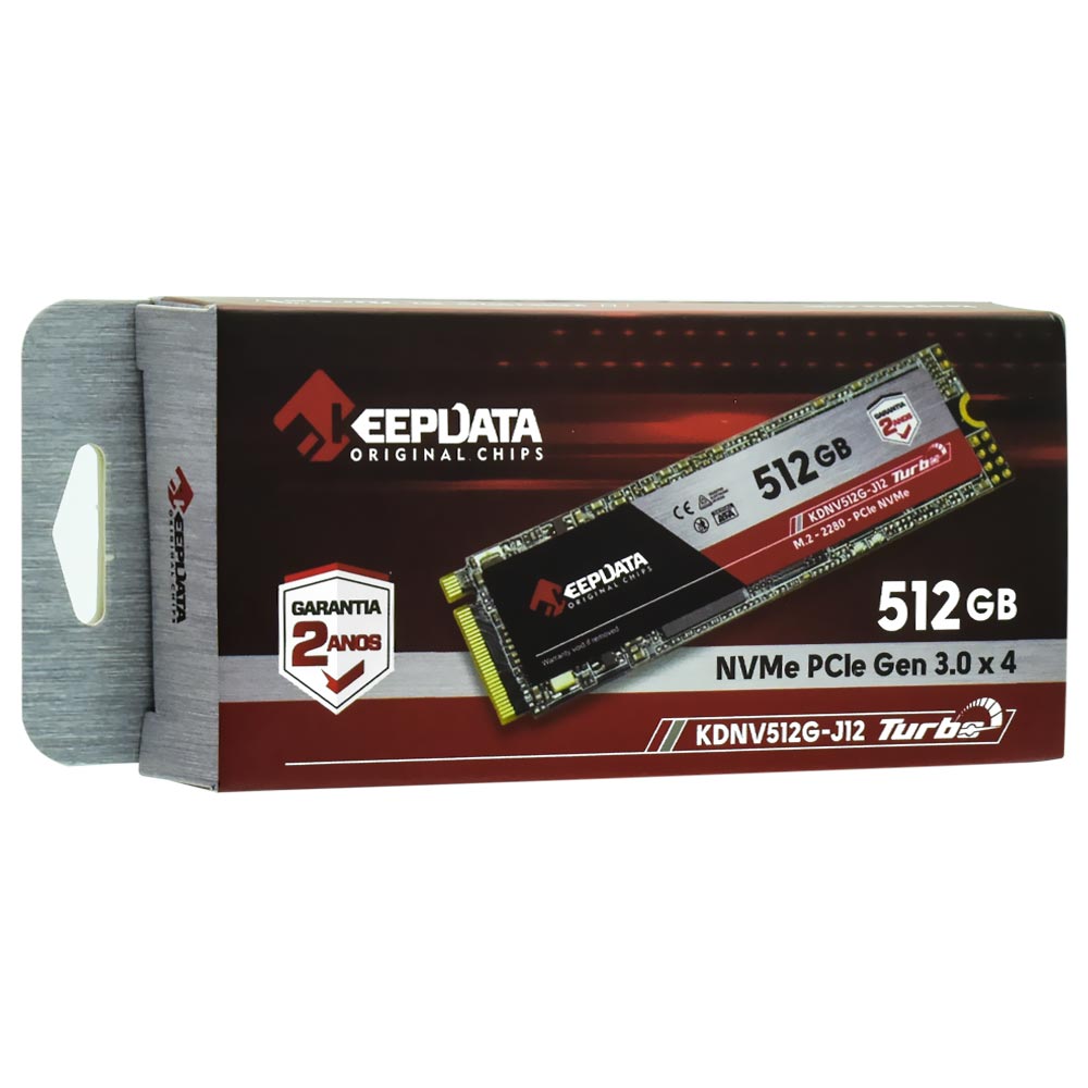 SSD Keepdata M.2 512GB NVMe - KDNV512G-J12