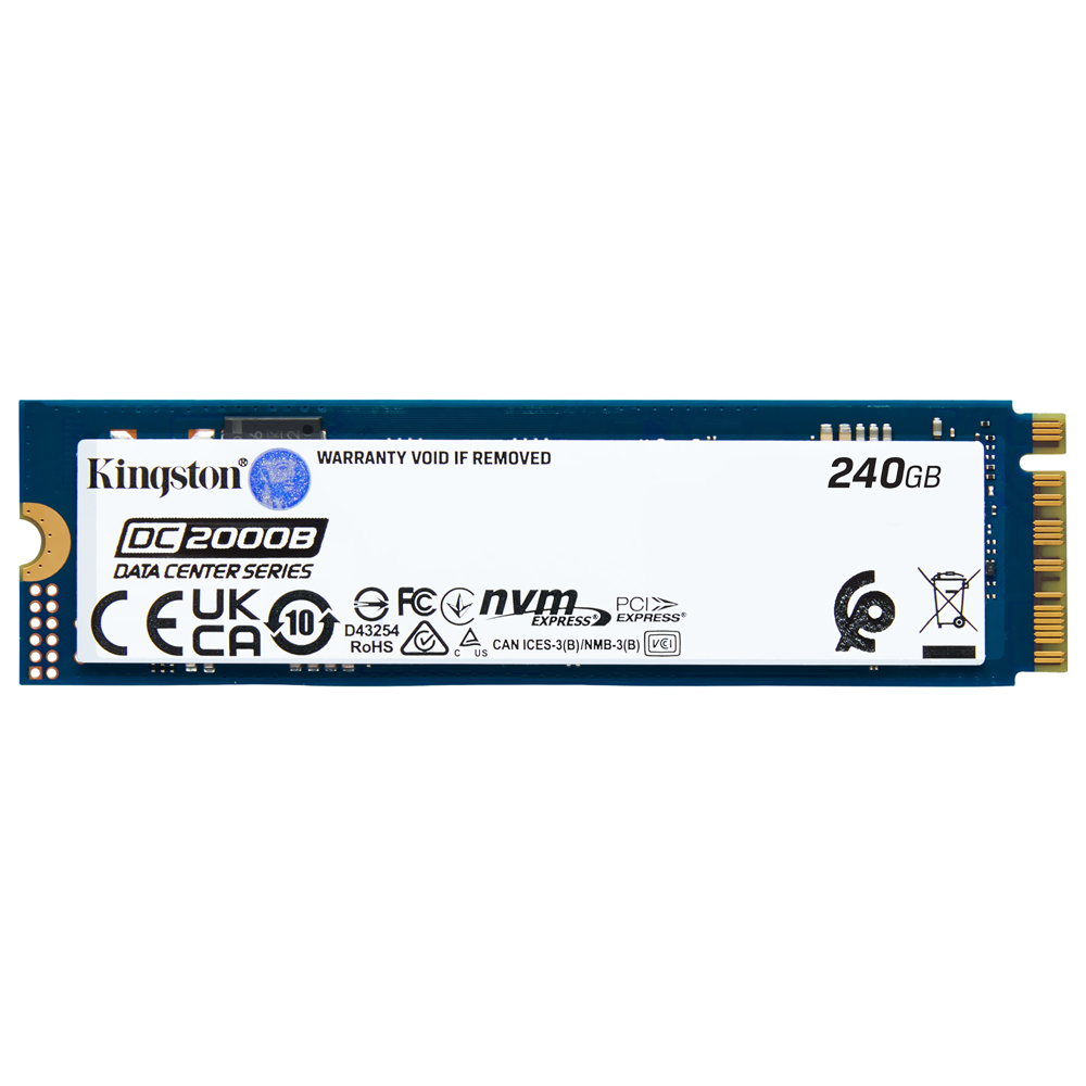 SSD Kingston M.2 240GB DC 2000B NVMe - SEDC2000BM8/240G