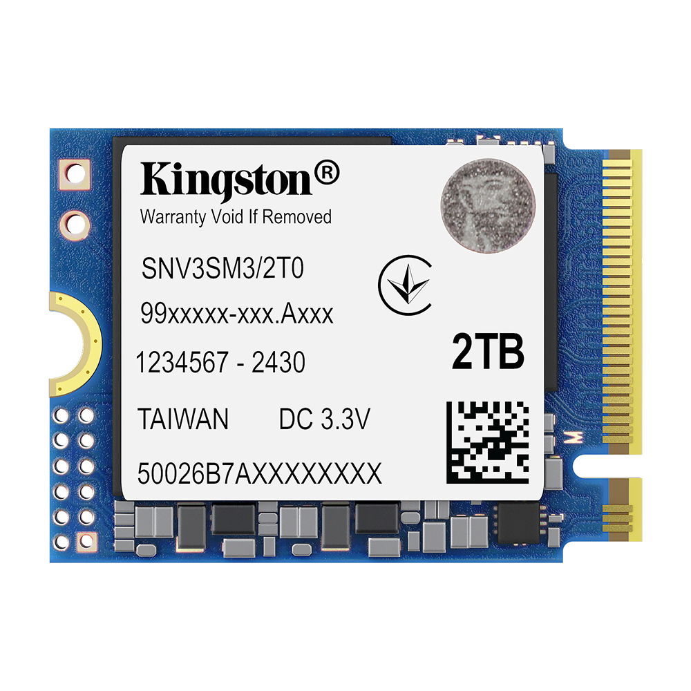 SSD Kingston M.2 2TB NV3 Mini NVMe - SNV3SM3/2T0