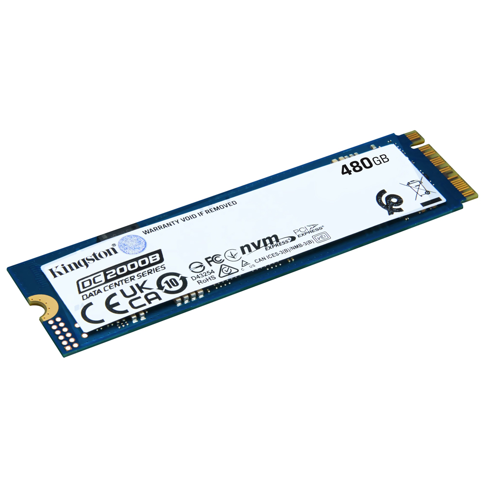 SSD Kingston M.2 480GB DC 2000B NVMe - SEDC2000BM8/480G