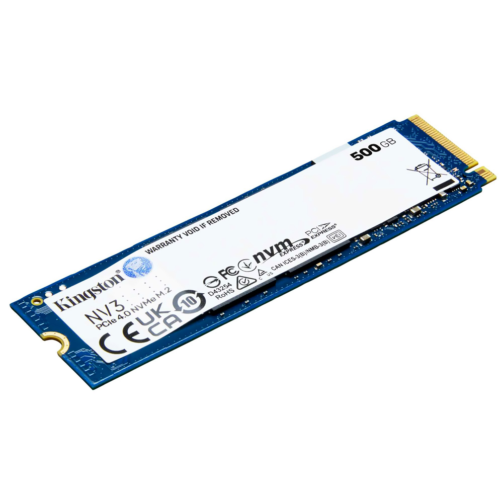 SSD Kingston M.2 500GB NV3 NVMe - SNV3S/500G