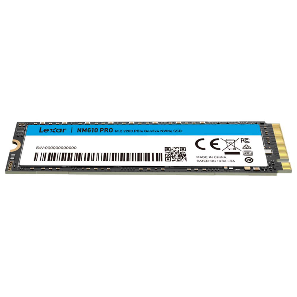 SSD Lexar M.2 1TB NM610 Pro NVMe - LNM610P001T-RNNNG