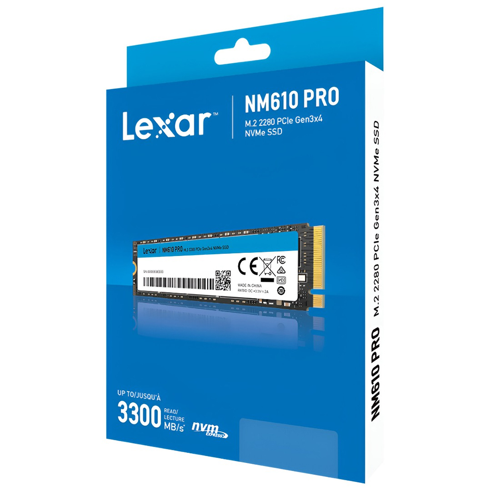 SSD Lexar M.2 1TB NM610 Pro NVMe - LNM610P001T-RNNNG