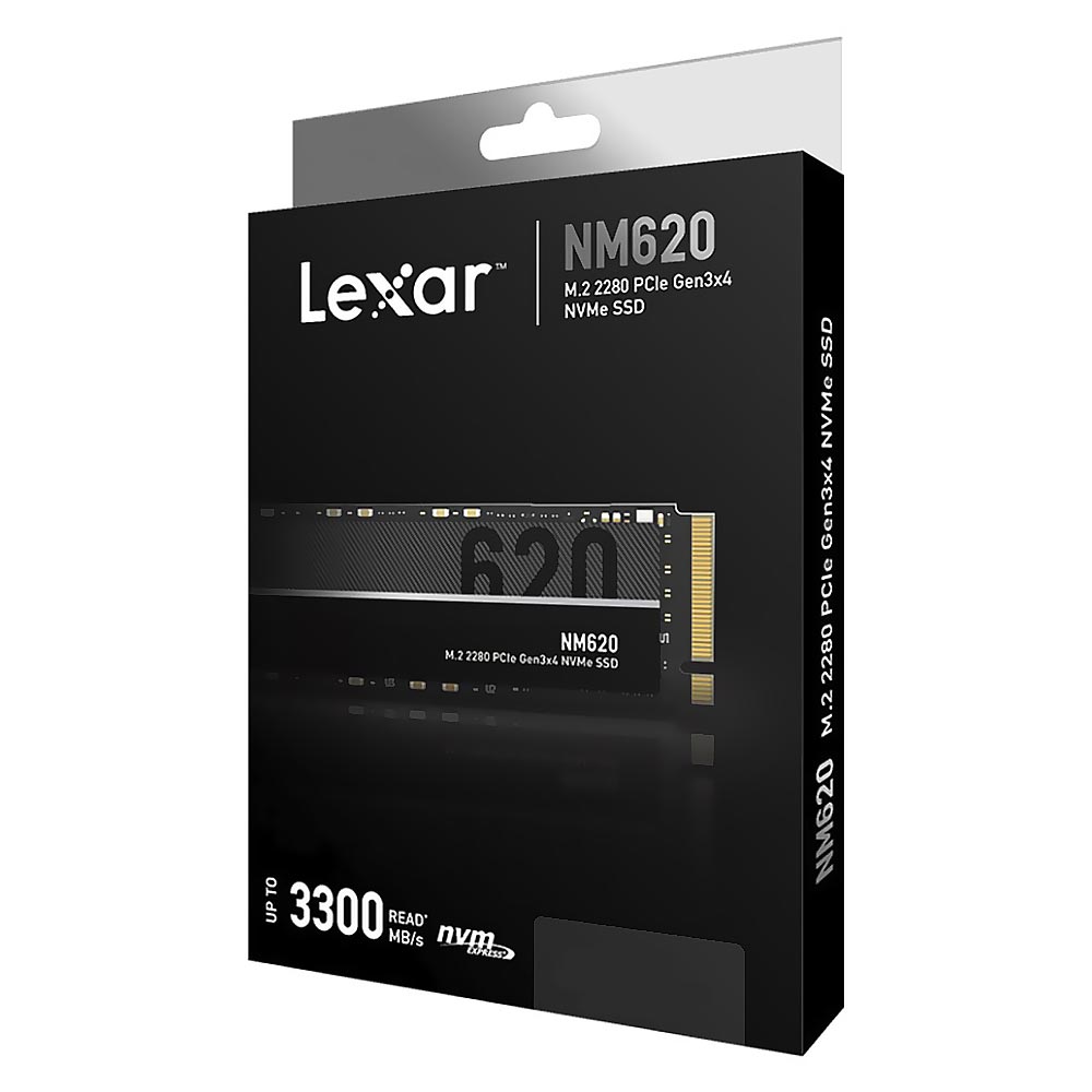 SSD Lexar M.2 256GB NM620 NVMe - LNM620X256G-RNNNU