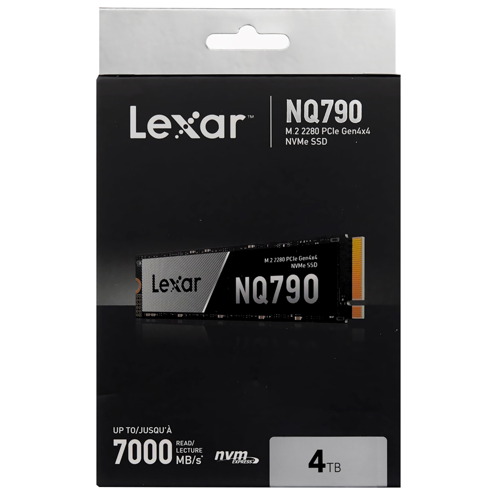 SSD Lexar M.2 4TB NQ790 NVMe - LNQ790X004T-RNNNG