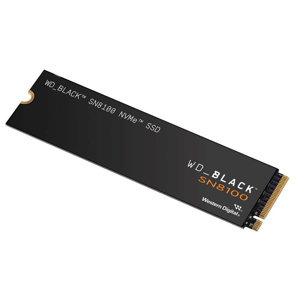 SSD M.2 2TB WESTERN BLACK SN8100 NVMe PCIE GEN5 - WDS200T1X0M 14900/14000 MB/s
