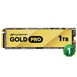 SSD Macrovip M.2 1TB Gold Pro NVMe - MVGLDPRO/1TB