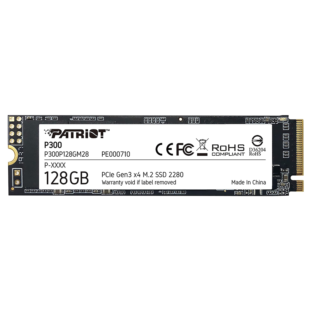 SSD Patriot M.2 128GB P300 NVMe - P300P128GM28